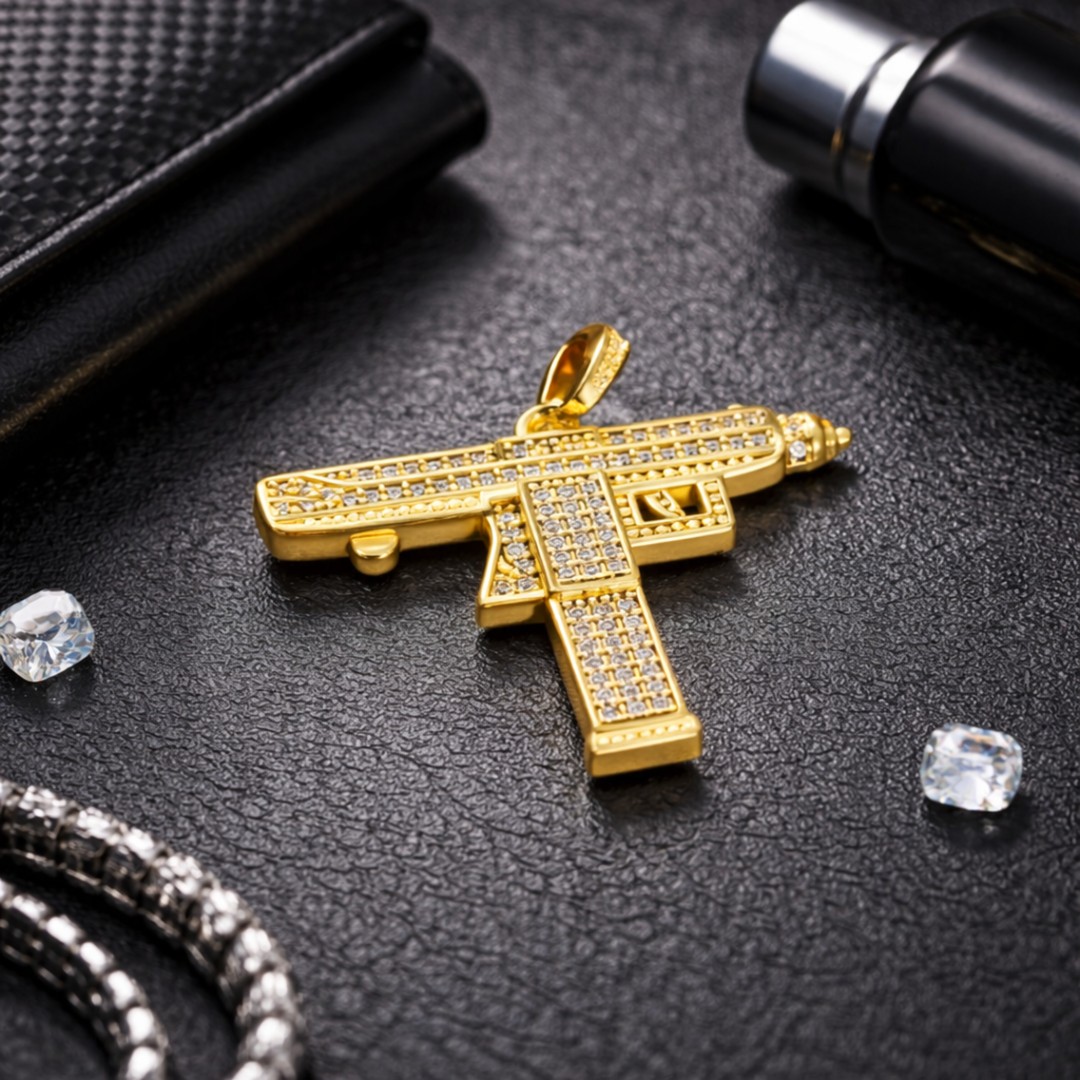 MINI UZI DIJI RODIO PURO BRILLANTE