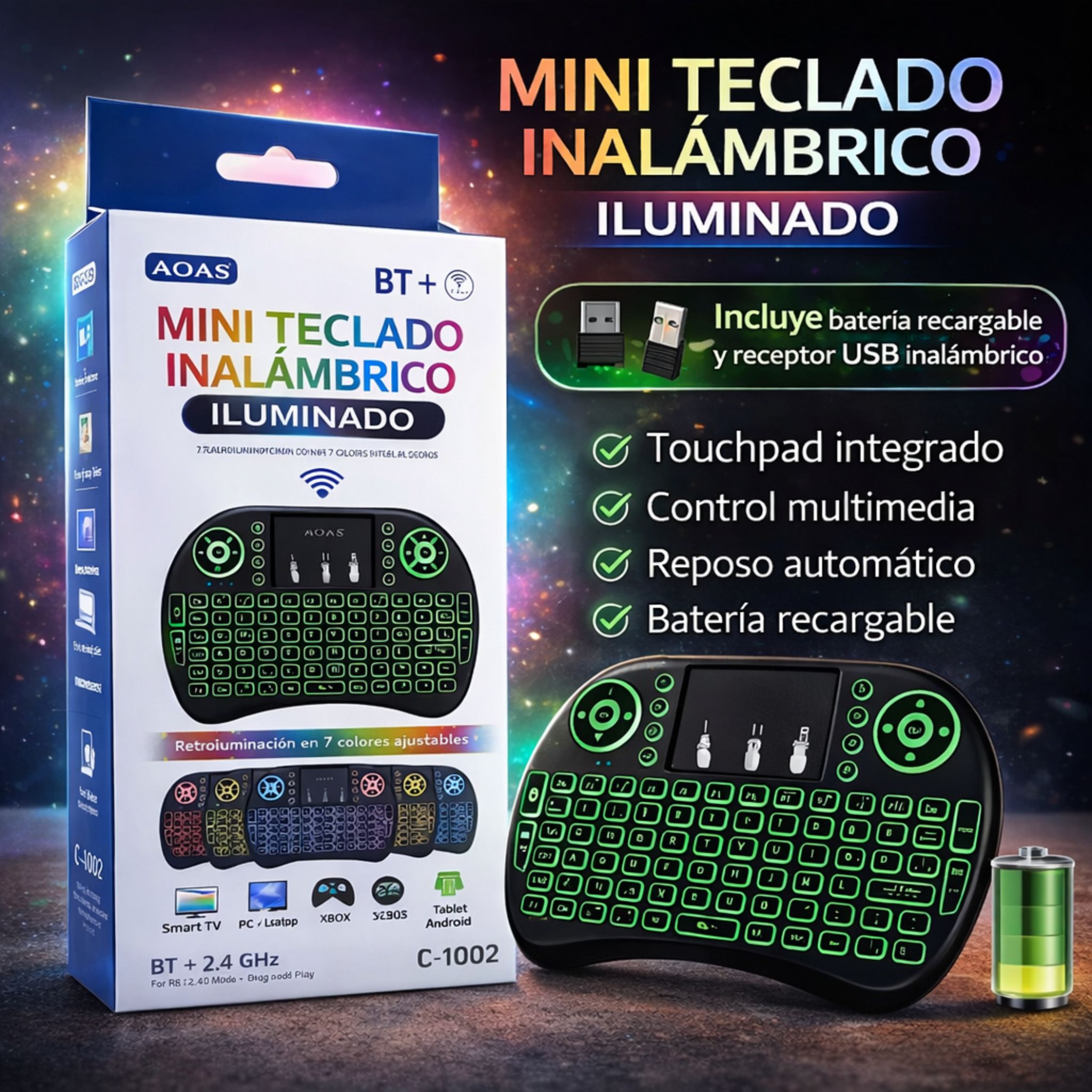 TECLADO TV ORIGINAL