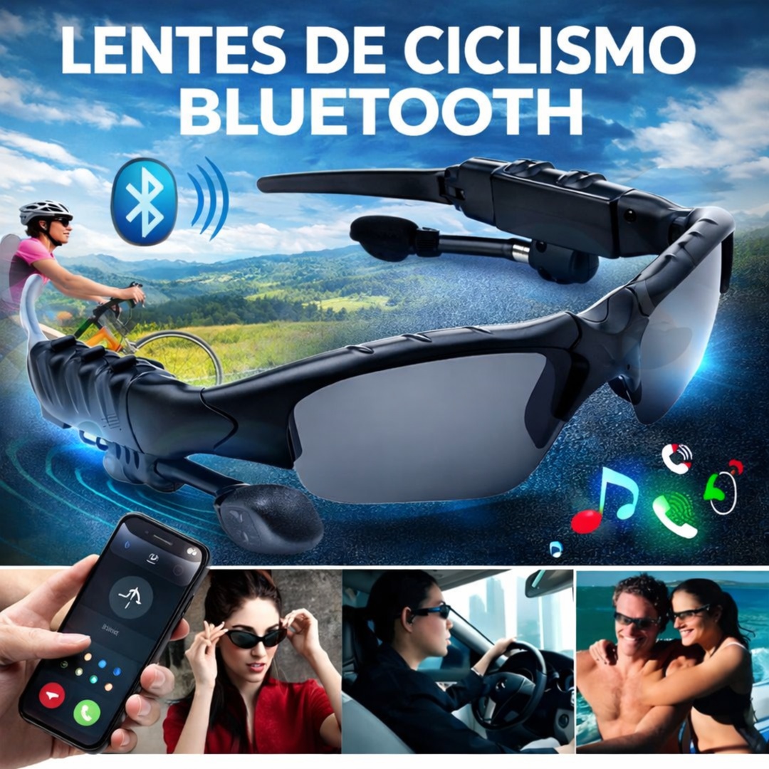 GAFAS BLUETOOH RECARGABLE