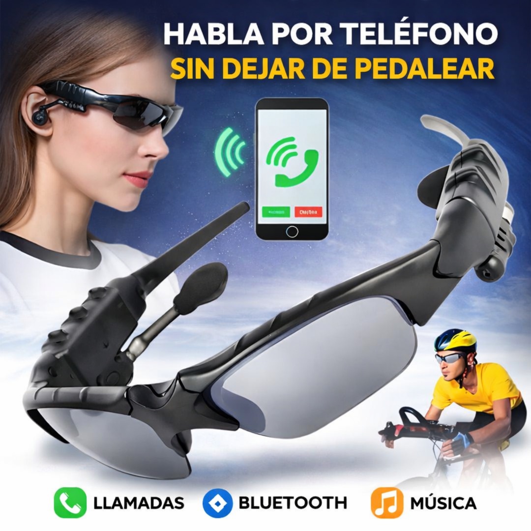GAFAS BLUETOOH RECARGABLE